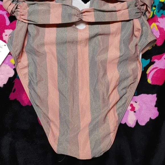 Urban Outfitters 🆕 Cici Knotty One Piece Swimsuit L - Picture 8 of 11